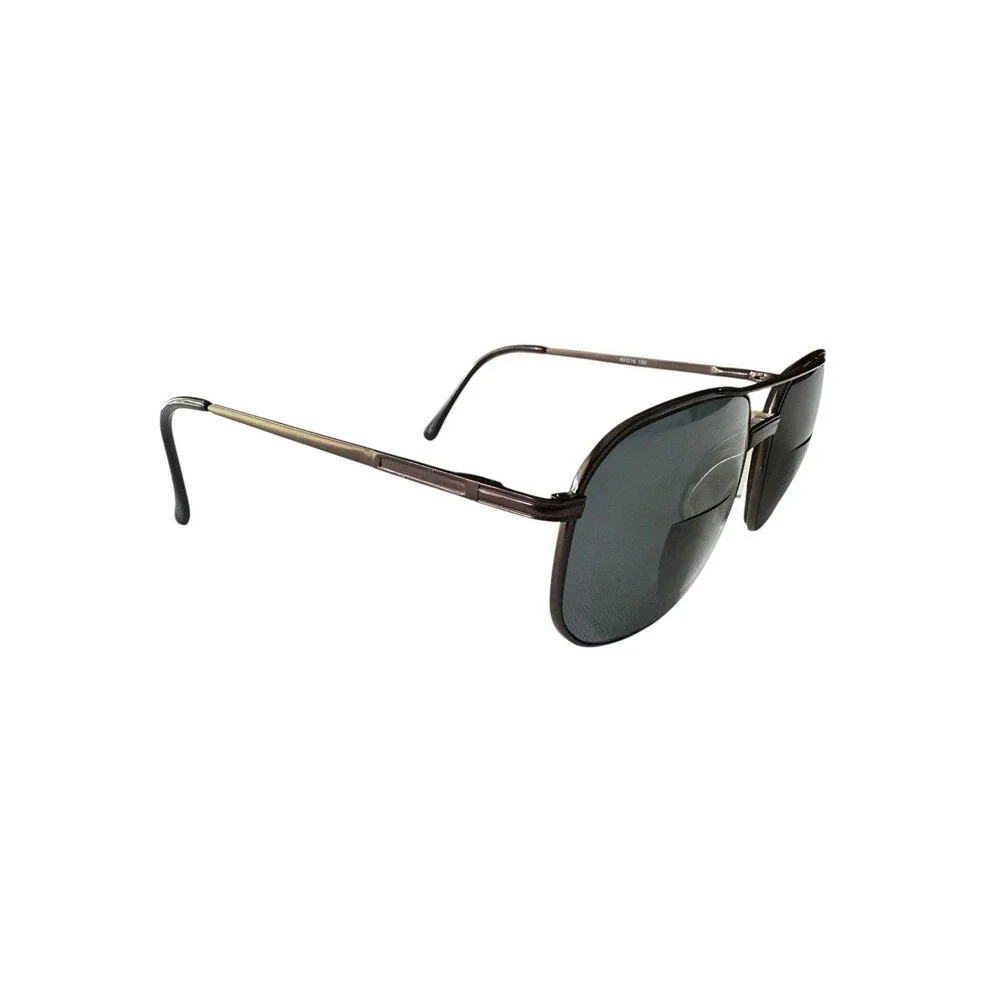 Modern Optical KEVIN Brown Metal Sunglasses Frames 60-18-150